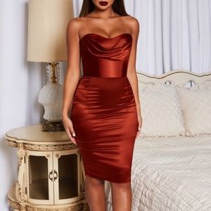 Bustier Strapless Dress